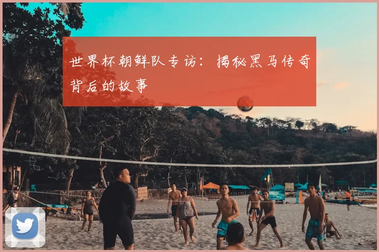 世界杯朝鲜队专访：揭秘黑马传奇背后的故事